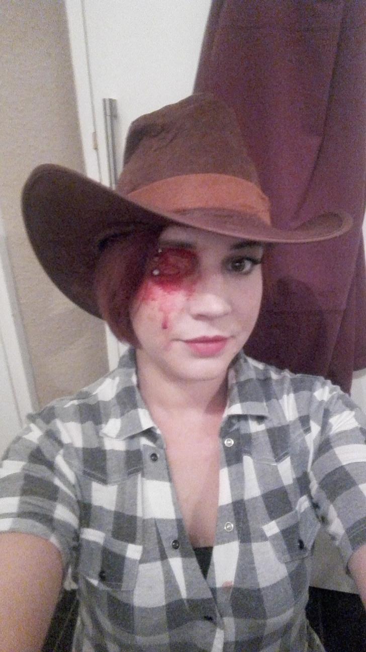 It+was+my+first+time+dressing+up+for+Halloween+since+losing+my+eye+so+I+used+it+to+my+advantage+and+dressed+as+Carl+from+TWD.