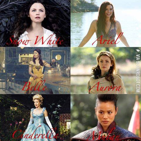 princesses+in+Once+Upon+a+Time