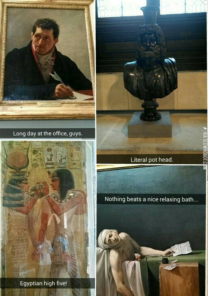 So They Let Me Loose At The Louvre 