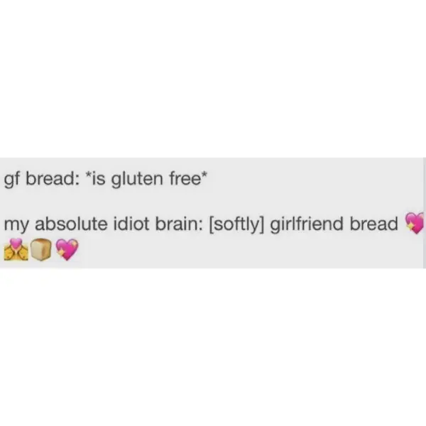 girlfriend+bread